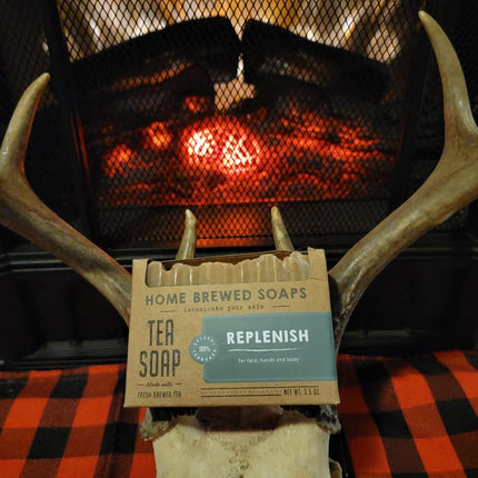 Tea Soap - Tea Gift - Vegan Soap - Replenish