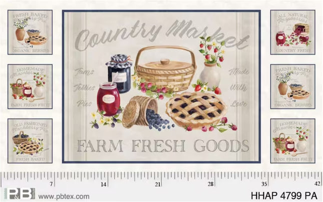 Homemade Happiness Panel Cotton Fabric