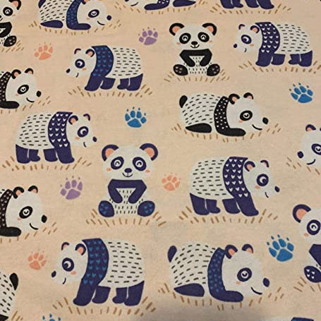 Pillowcase - Panda Flannel