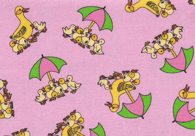 Ducks Flannel 60" Wide Fabric