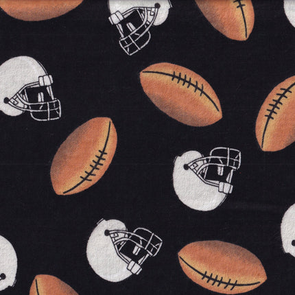 Football Flannel 60" Wide Fabric
