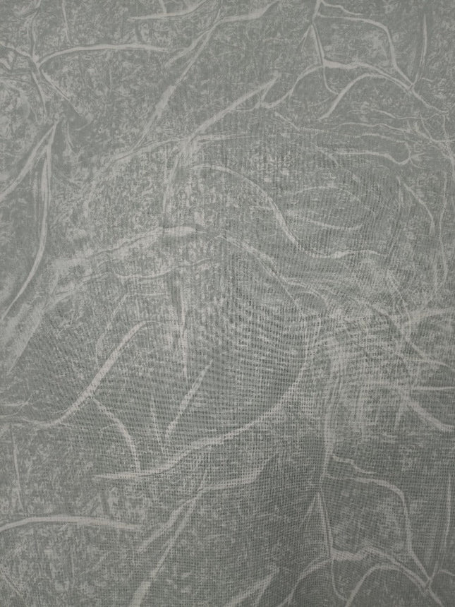 Textured Grey Marble Cotton Fabric
