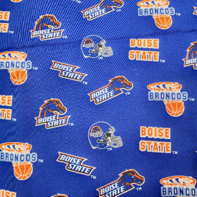 College Boise State Cotton Fabric