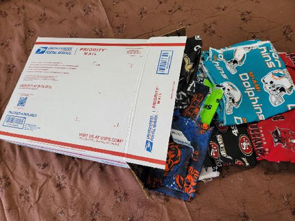 NFL Scrap Box- Medium Flat Rate Box