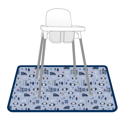 Be Brave - Police Patrol Splash Mat by BapronBaby