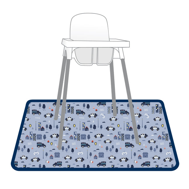 Be Brave - Police Patrol Splash Mat by BapronBaby
