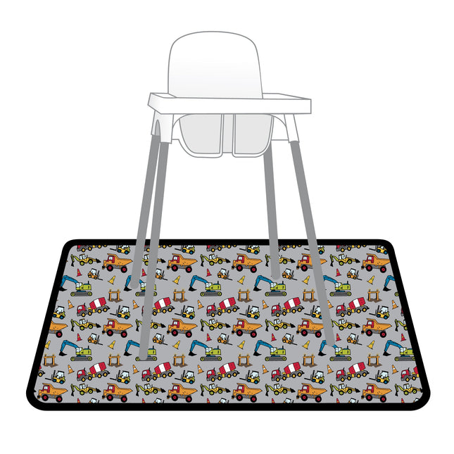Construction Zone Splash Mat by BapronBaby