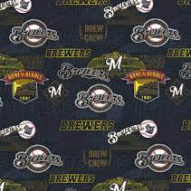 Brewers Stadium Cotton Fabric