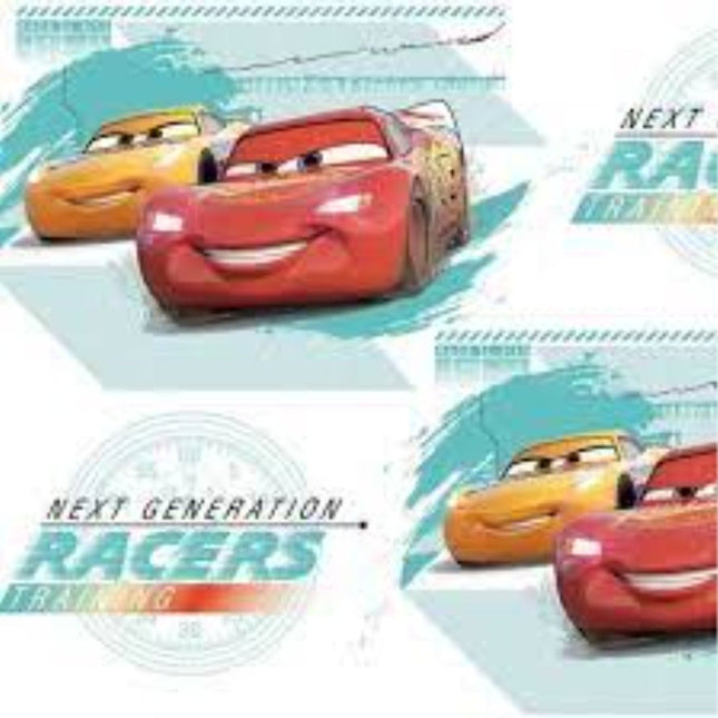 Cars Friend Racer Team Cotton Fabric