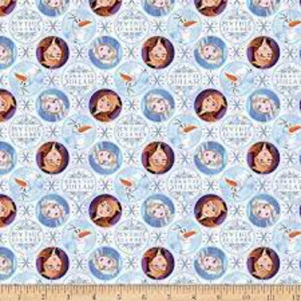 Frozen Frames Cotton Fabric