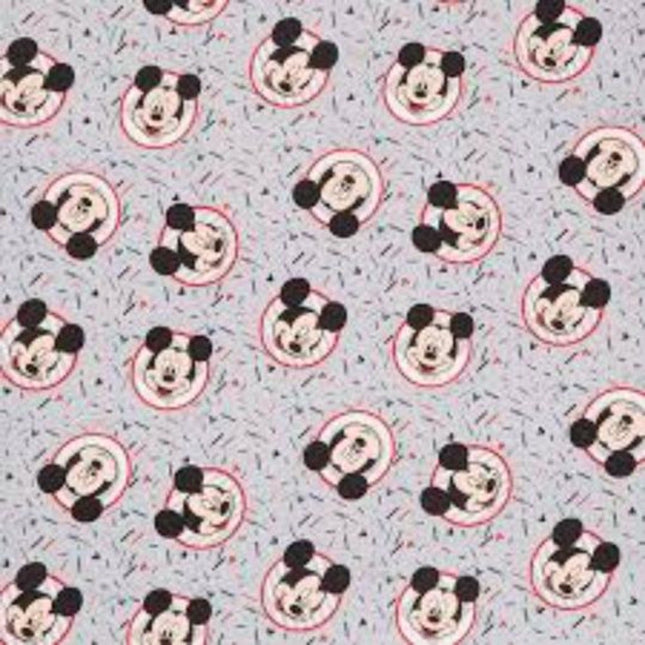 Mickey Mouse Confetti Party Cotton Fabric