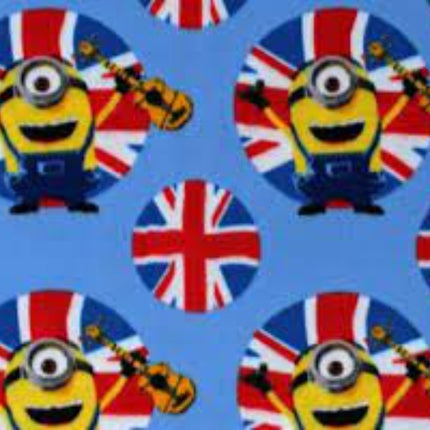 Despicable Me Minions British Fleece Fabric