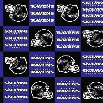 Ravens Checker Fleece