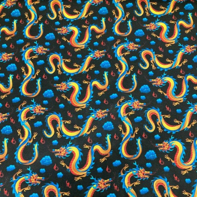 Dragon Cotton Fabric