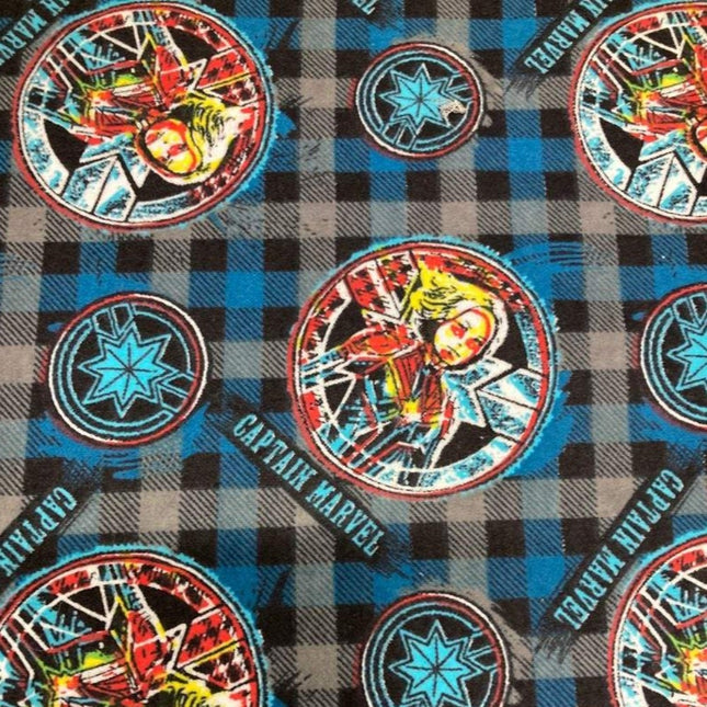 Pillowcase - Captain Marvel Flannel