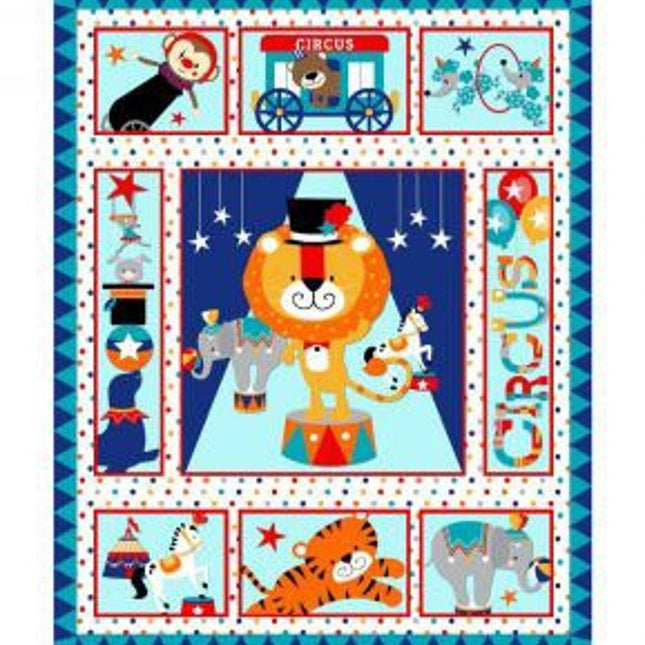 Circus Cotton Panel Fabric