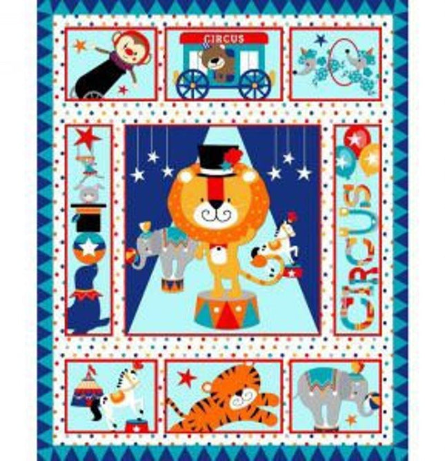 Circus Cotton Panel Fabric