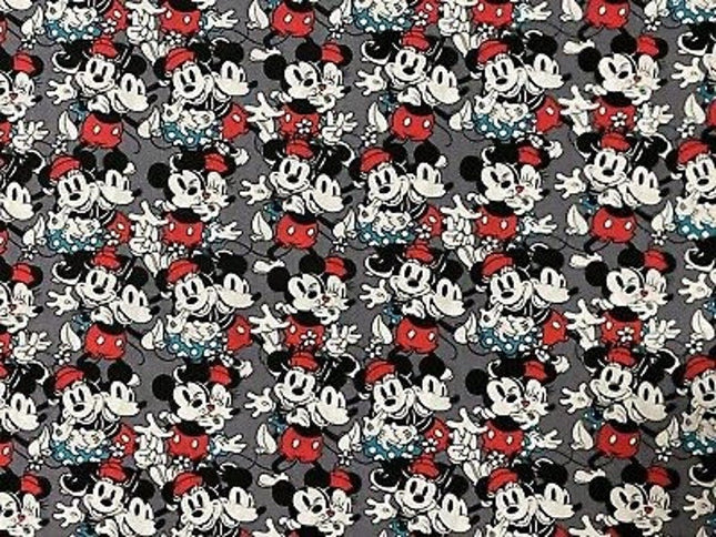 Curtain Valance - Disney Mickey Mouse “Vintage Love” Cotton