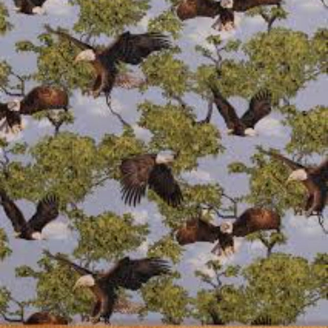 Eagles Cotton Fabric