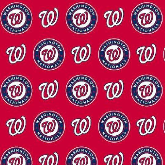 Nationals Cotton Fabric