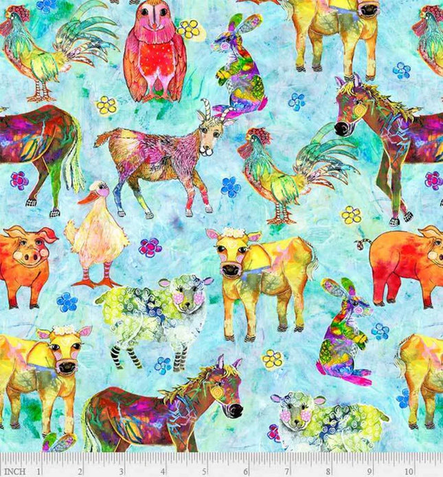 Living Farm Cotton Fabric