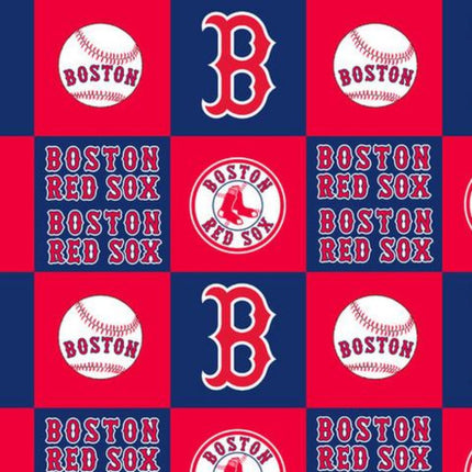 Red Sox Checker Fleece